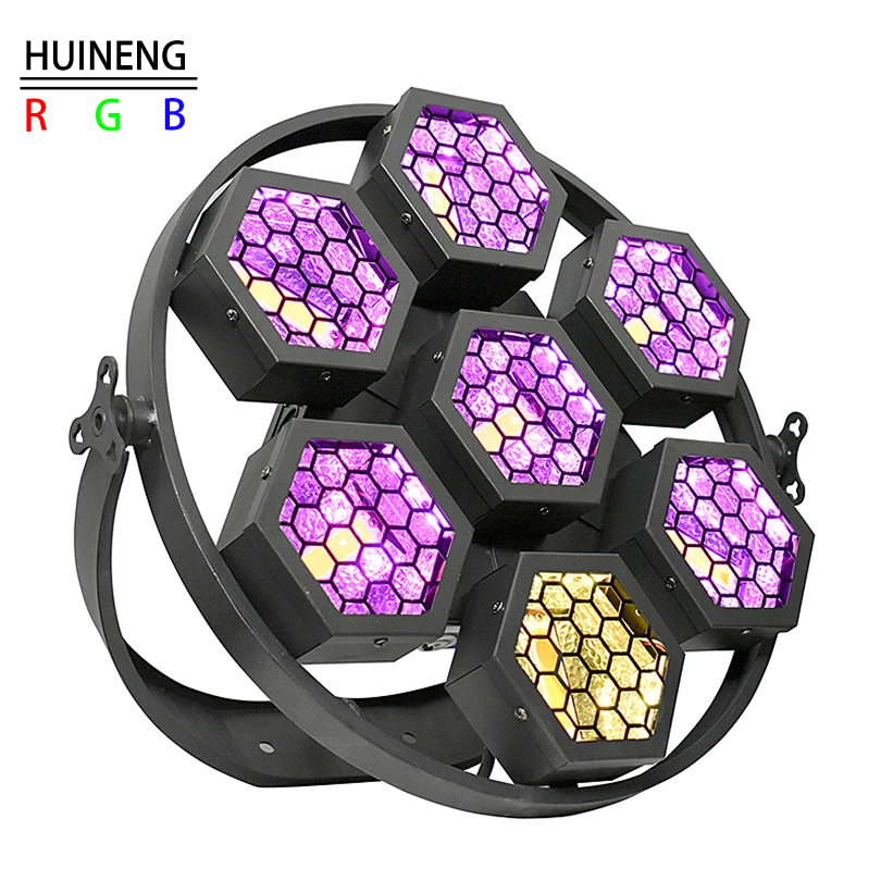 7pcs Mini Pixel Retro Lights