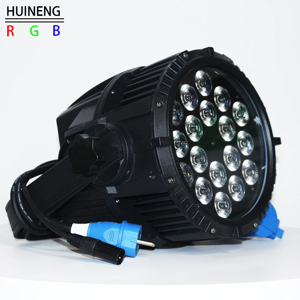 18pcs Waterproof Par 4in1 5in1 6in1