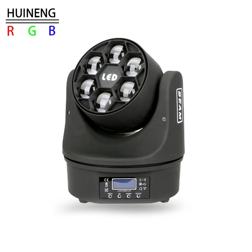 6pcs*15W Mini Bee Beam