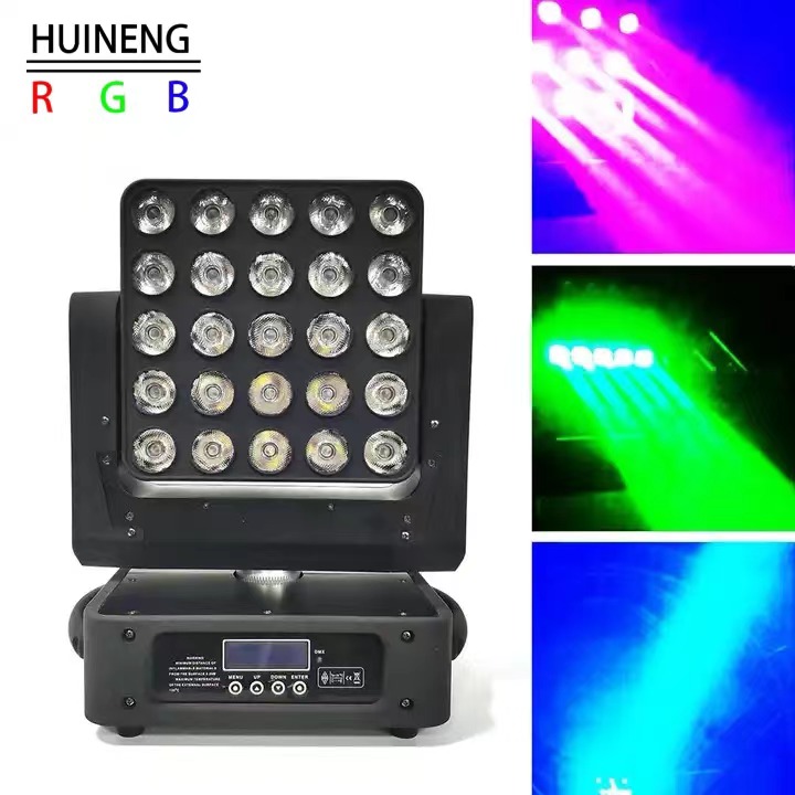 25pcs LED Moving Head Matrix Light