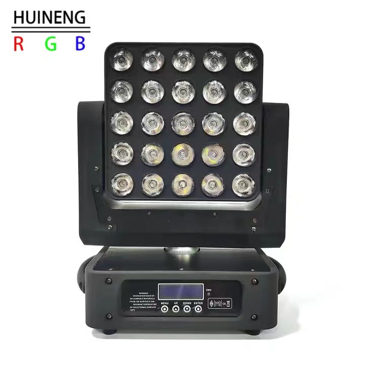 25pcs LED Moving Head Matrix Light